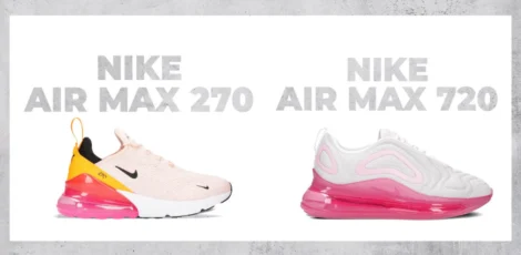 Nike Air Max 270 vs 720