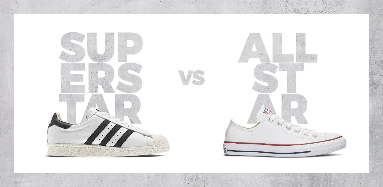 adidas Superstar vs Converse All Star