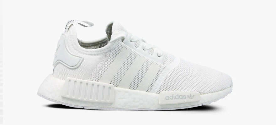biele adidas NMD vyzerajú dokonale
